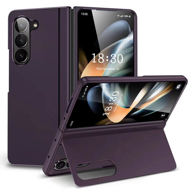 Samsung Galaxy Z Fold 6 SM-F956 Ultra-thin Matte All-inclusive Anti-drop Silicone Essentials Series Case - Image 14
