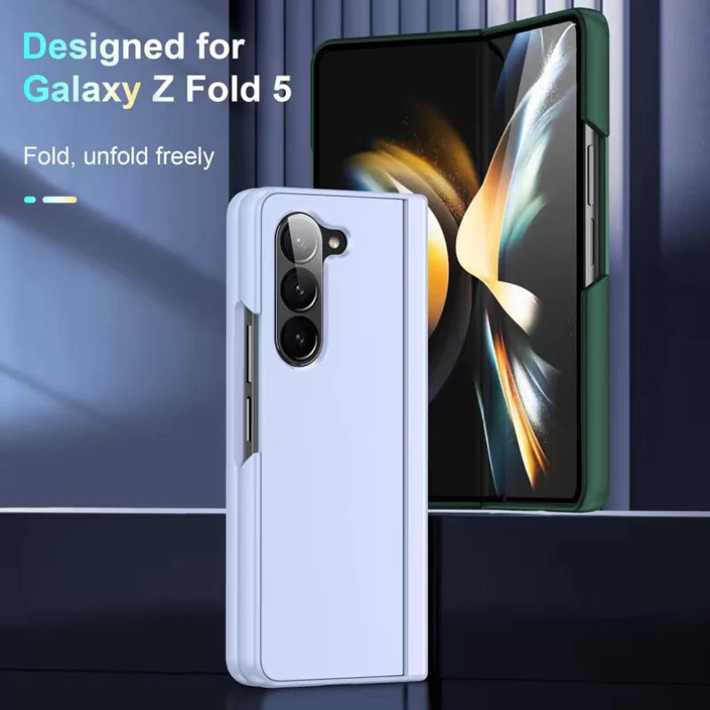 Samsung Galaxy Z Fold 6 SM-F956 Ultra-thin Matte All-inclusive Anti-drop Silicone Essentials Series Case - Image 4