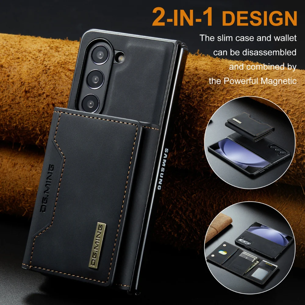 Samsung Galaxy Z Fold6 (SM-F956) - Multifunctional PU Leather Wallet Series Stand Case - Image 16