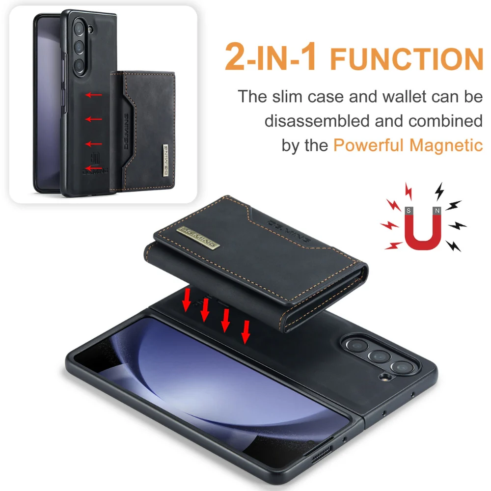 Samsung Galaxy Z Fold6 (SM-F956) - Multifunctional PU Leather Wallet Series Stand Case - Image 19