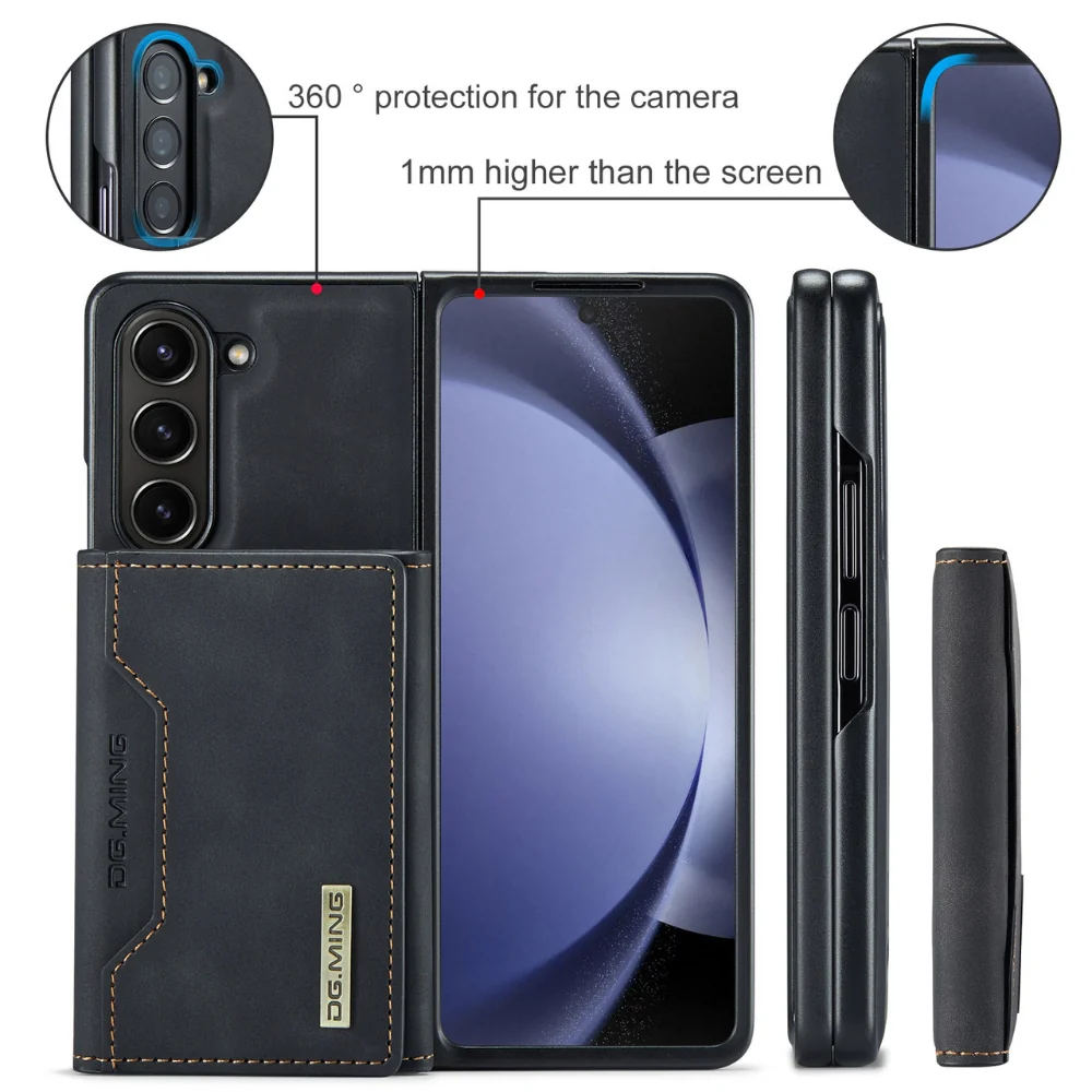 Samsung Galaxy Z Fold6 (SM-F956) - Multifunctional PU Leather Wallet Series Stand Case - Image 21
