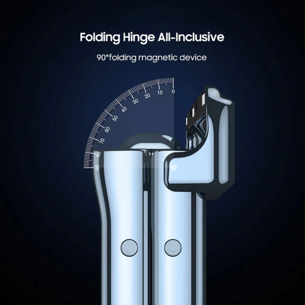 Samsung Galaxy Z Fold6 (SM-F956) - Hinged Foldable Full Coverage Transparent Shockproof Protective Case - Image 7