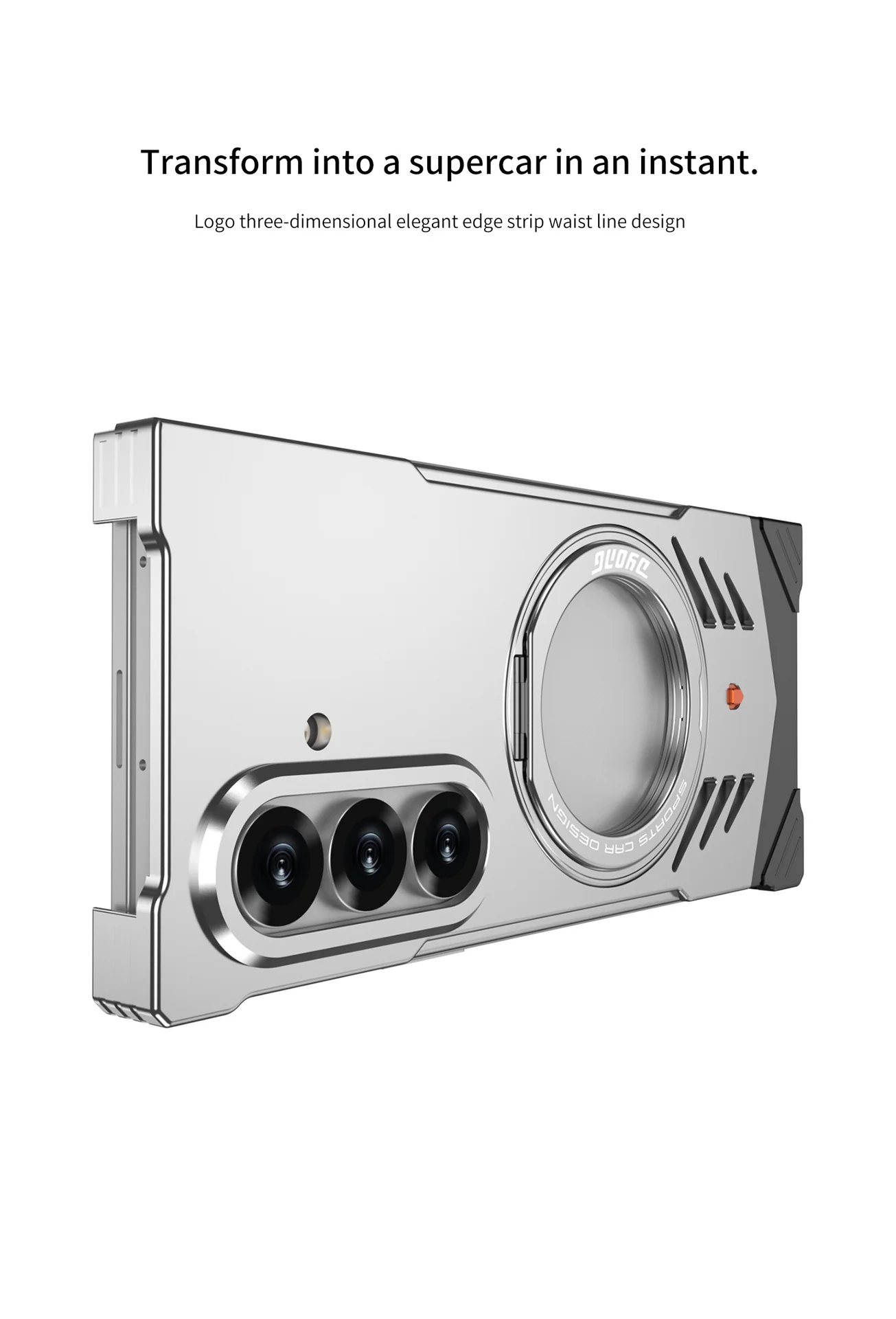 Samsung Galaxy Z Fold6 (SM-F956) - Borderless Aluminum Alloy Leather Snap Metal Case - Image 10