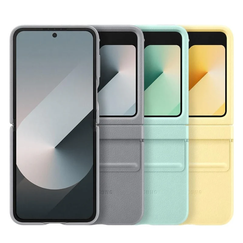 Samsung Z Flip 6 - Shockproof Non-Slip Scratch-Resistant Full Protective Leather Case - Image 2