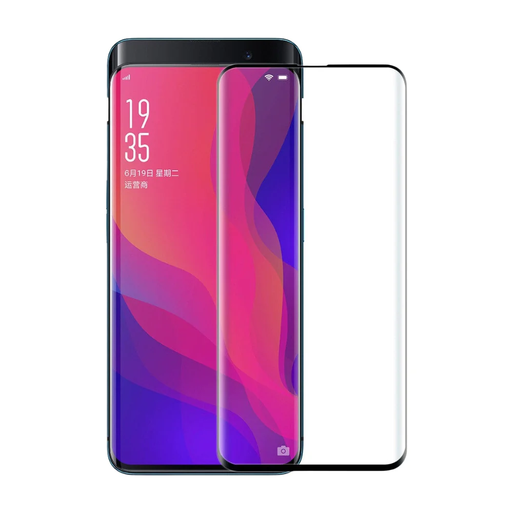 [Side Glue] [HD] OPPO Find X (CPH1875) - 9H Tempered Glass Screen Protector