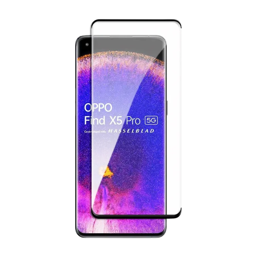 [Side Glue] [HD] OPPO Find X5 Pro (CPH2305) - 9H Tempered Glass Screen Protector