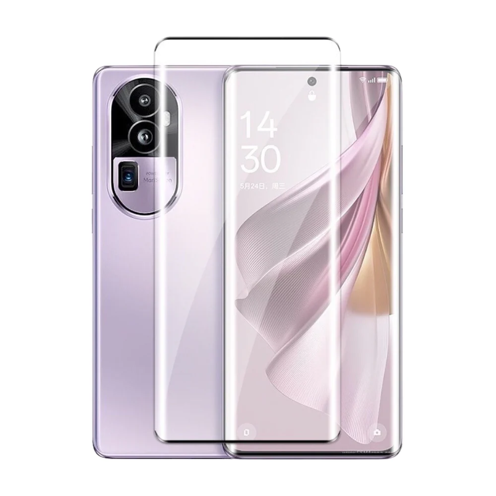 [Side Glue] [HD] OPPO Reno10 Pro+ (CPH2521) - 9H Tempered Glass Screen Protector