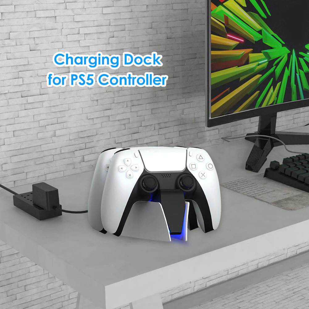 SONY PlayStation 5 / PS5 DualSense Wireless Controller Fast Charging Charger Stand Dock Station - Image 2
