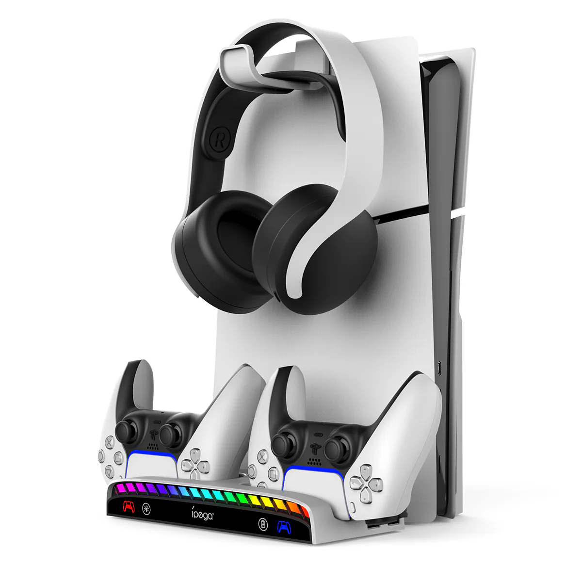SONY PlayStation PS5 & PS5 Slim - Multifunctional Wall Mount & Controller Charging Dock Base Holder - Image 6