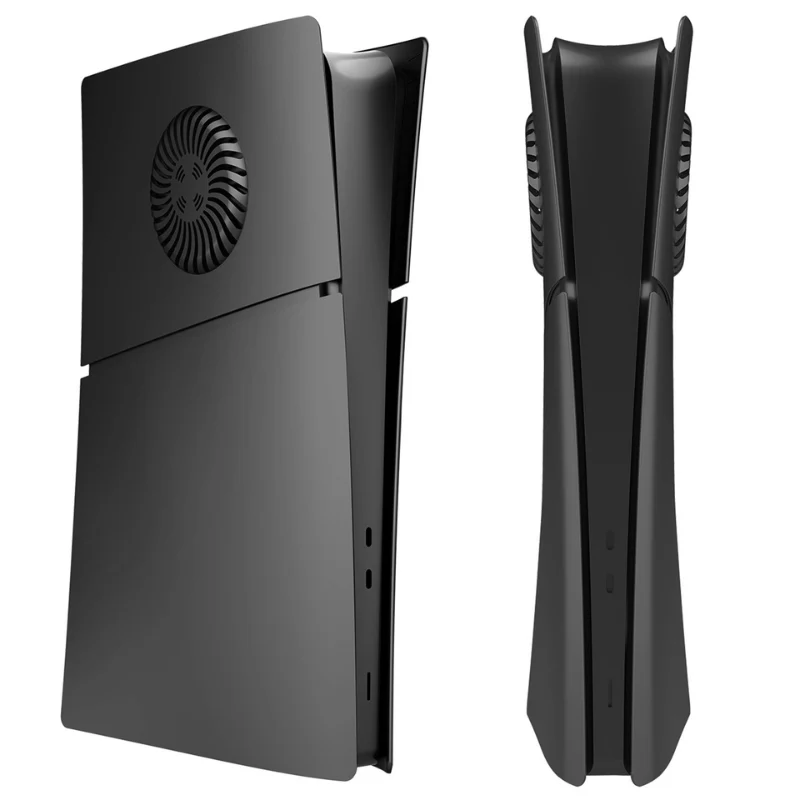 Sony PlayStation PS5 Slim Matte Anti-Fingerprint Solid Color Protective Cover with Ventilation Grille – Easy Installation - Image 4