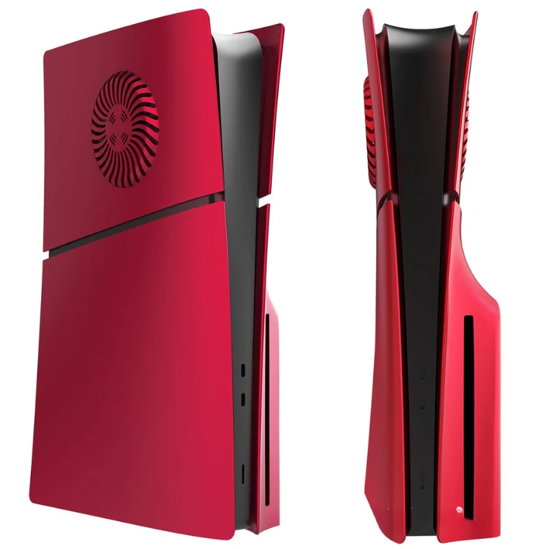 Sony PlayStation PS5 Slim Matte Anti-Fingerprint Solid Color Protective Cover with Ventilation Grille – Easy Installation - Image 7