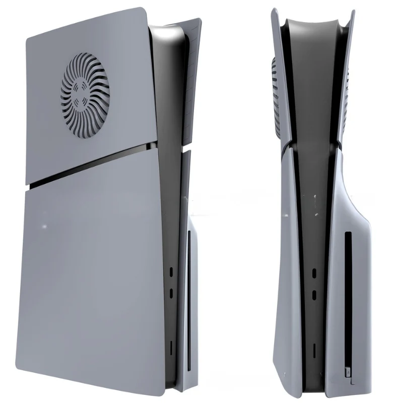 Sony PlayStation PS5 Slim Matte Anti-Fingerprint Solid Color Protective Cover with Ventilation Grille – Easy Installation - Image 8