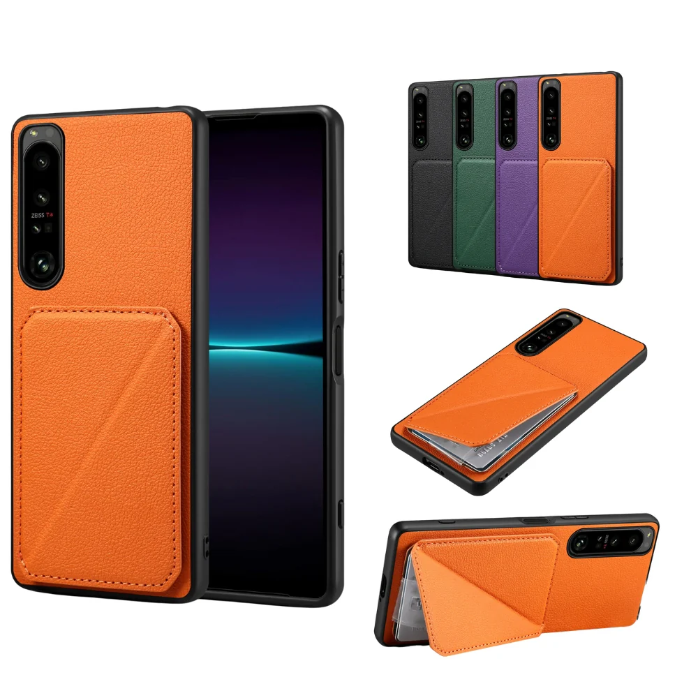 Sony Xperia 1 V - Business Stand Leather Wallet Series Case - Image 4