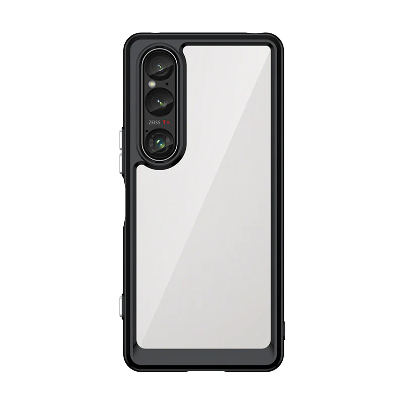 Sony Xperia 1 VI - Durable Anti-Scratch Shockproof TPU Transparent Heavy Duty Series Case - Image 6