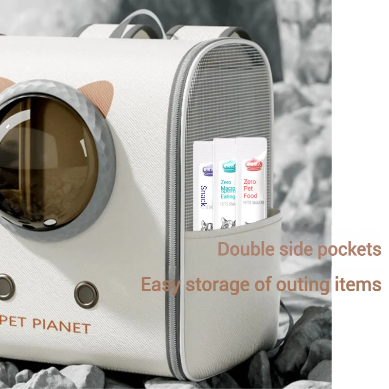 Space Capsule Large Capacity Pet Portable Backpack Shoulder Carrier Bag - Image 5