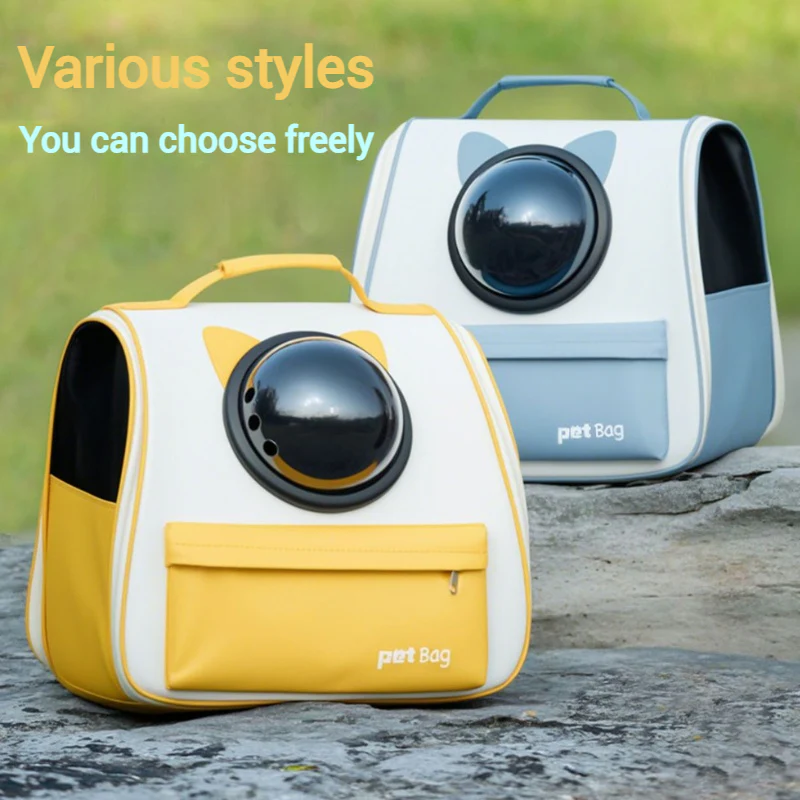 Space Capsule Pet Large Capacity Portable Backpack Shoulder Carrier Bag - Image 10