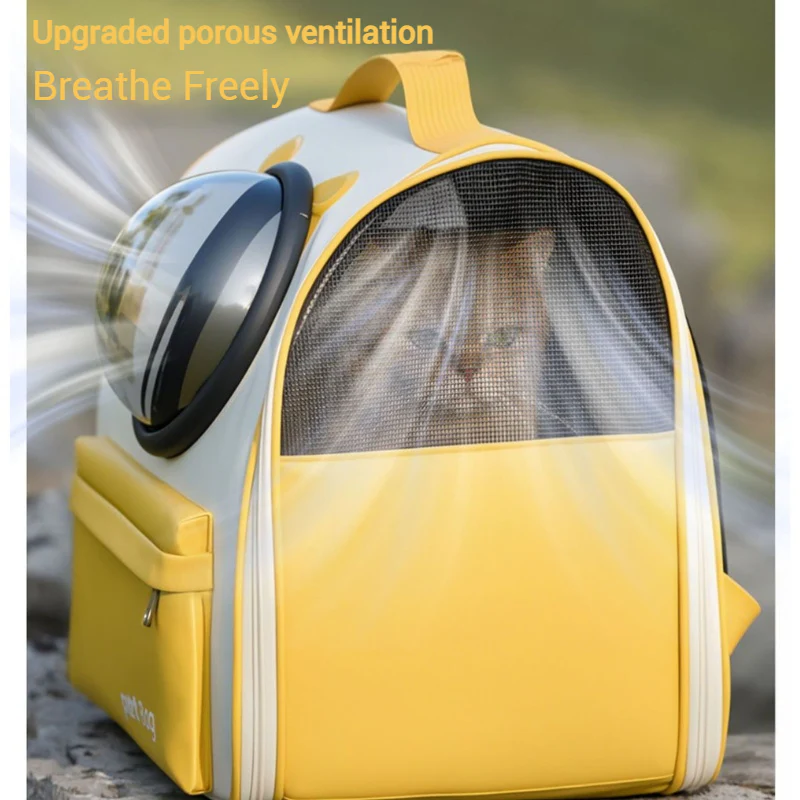 Space Capsule Pet Large Capacity Portable Backpack Shoulder Carrier Bag - Image 6