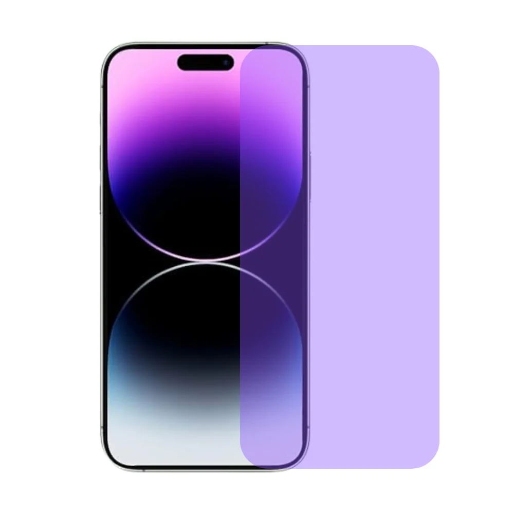 [Standard 9H][Eyecare] iPhone 14/Plus/Pro/Max - Anti-Blue Light Kid Friendly Standard Tempered Glass Screen Protector - Image 2