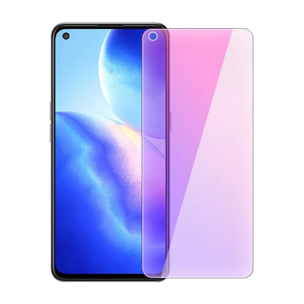[Standard 9H][Eyecare] OPPO Reno5 4G (CPH2159) - Anti-Blue Light Kid Friendly Standard Tempered Glass Screen Protector