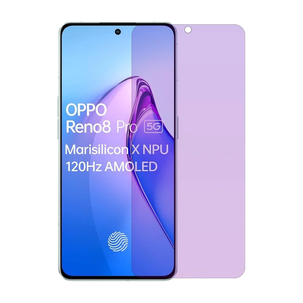 [Standard 9H][Eyecare] OPPO Reno8 Pro (CPH2357) - Anti-Blue Light Kid Friendly Standard Tempered Glass Screen Protector