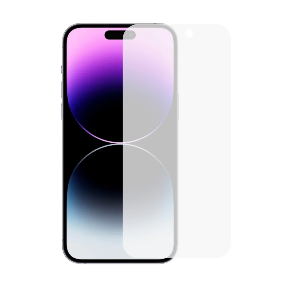 [Standard 9H][Matte] iPhone 14/Plus/Pro/Max - 9H Hardness Anti-Fingerprint Tempered Glass Screen Protector - Image 2