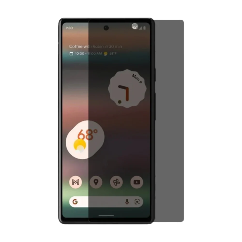 [Standard 9H][Privacy] Google Pixel 6A - 9H Hardness Anti-Spy Tempered Glass Screen Protector
