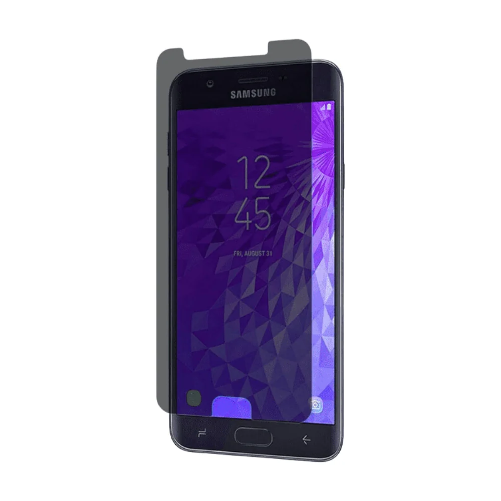 [Standard 9H][Privacy] Samsung Galaxy J7 Plus (C710) - 9H Hardness Anti-Spy Tempered Glass Screen Protector
