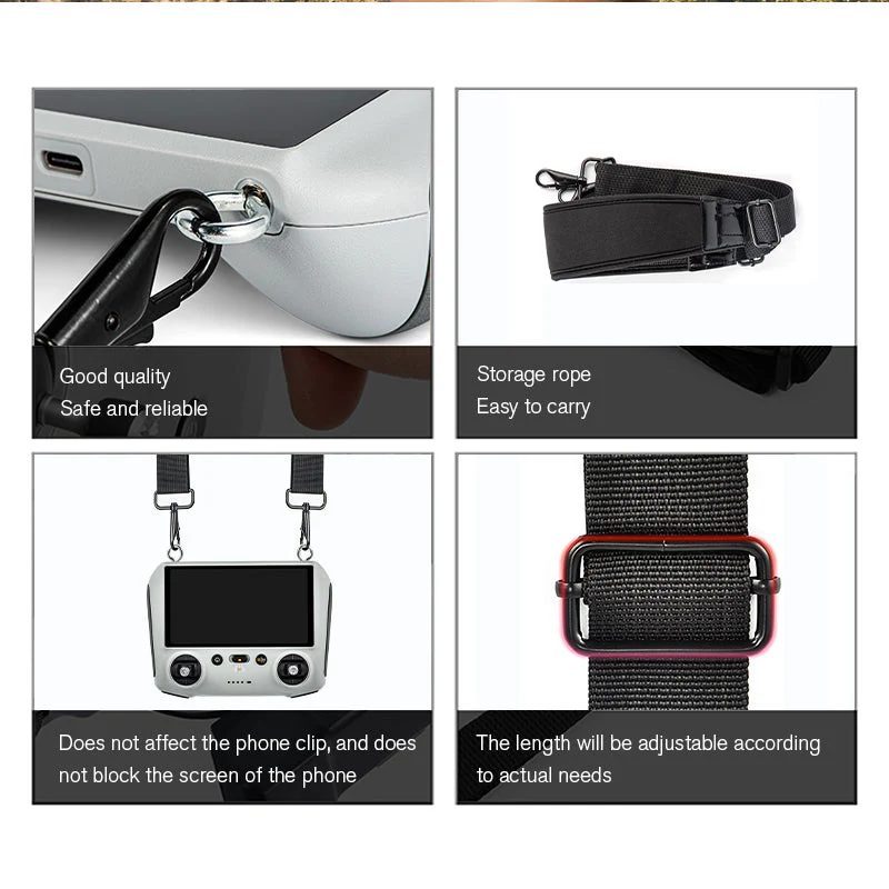 STARTRC Neck Strap for DJI RC DJI RC 2 and DJI RC Pro Controller - Image 8