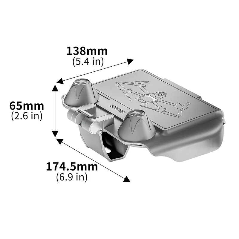 STARTRC Updated 2-in-1 Sun Hood and Screen Protector for DJI RC 2/ DJI RC - Image 4
