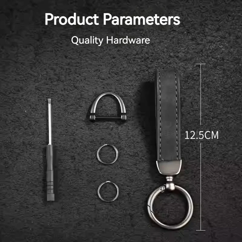 Stylish Key Holder Car Keychain Key Ring Key Fob Holder Key Chain Pendant - Image 7