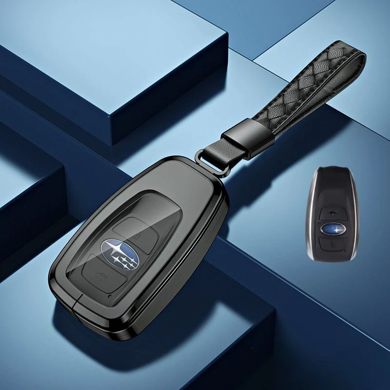 Subaru Alloy + TPU Film Protection Car Key Fob Case Cover ForOutback, Forester, Crosstrek, Legacy, WRX, Impreza, XV, Ascent - Image 11