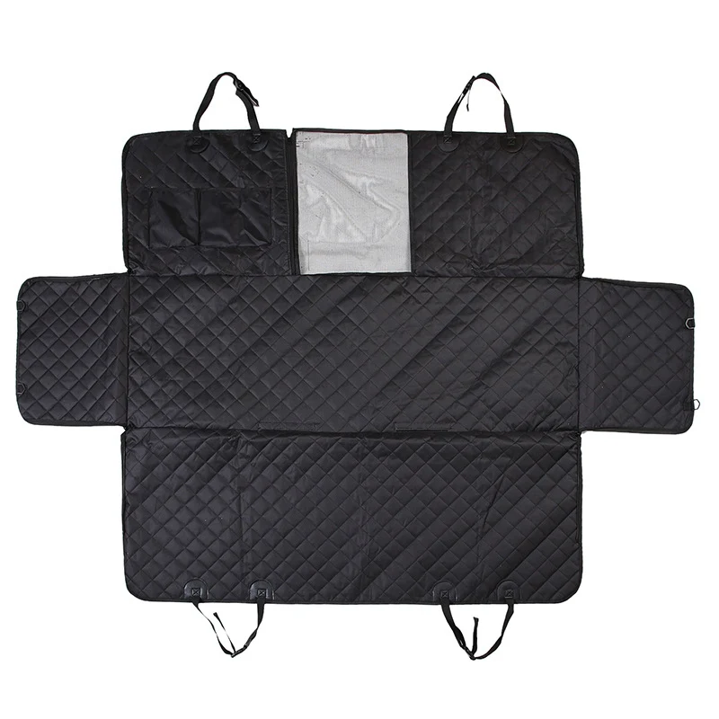 BMW Waterproof & Dirt-Resistant Pet Dog/Cat Car Seat Cover – Easy Installation, Removable & Washable, Clear Rear View - Image 5