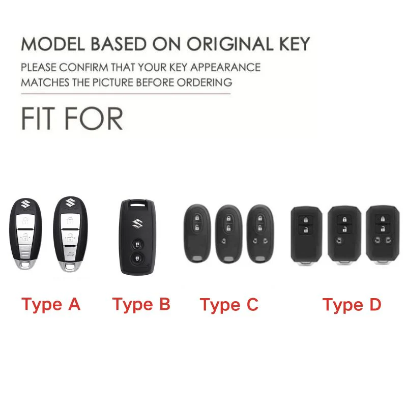 Suzuki Stylish Racing-inspired Design Car Key Fob Case Cover For Hustler, SX4, S-Cross, Baleno, Ertiga, Ciaz, Ignis, Kizashi, Swift, Vitara, Alto, Celerio, Brezza - Image 6
