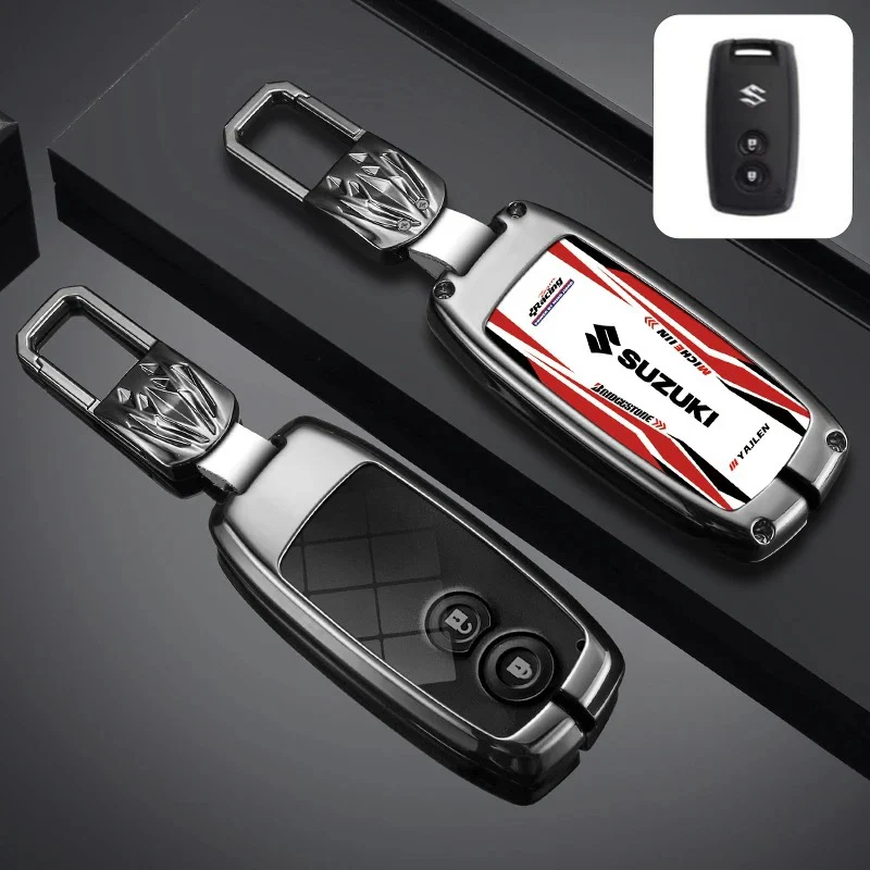 Suzuki Stylish Racing-inspired Design Car Key Fob Case Cover For Hustler, SX4, S-Cross, Baleno, Ertiga, Ciaz, Ignis, Kizashi, Swift, Vitara, Alto, Celerio, Brezza - Image 8