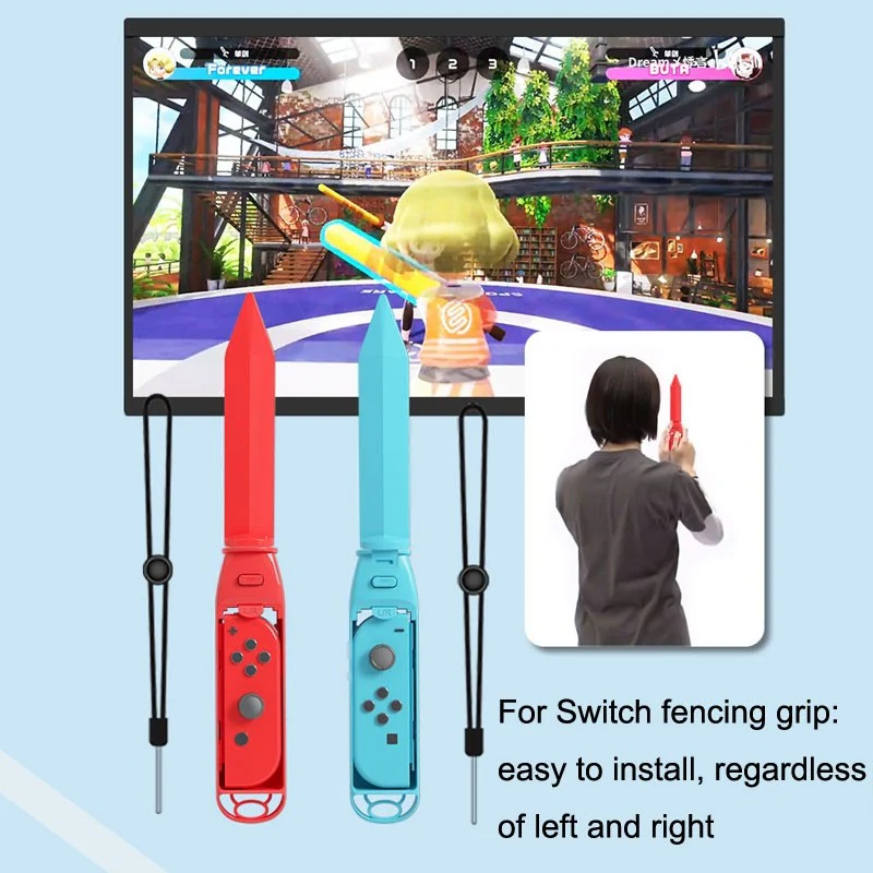 Switch 18 In 1 Lightsaber + Golf Racket + Grip Somatosensory Sports Set - Image 5