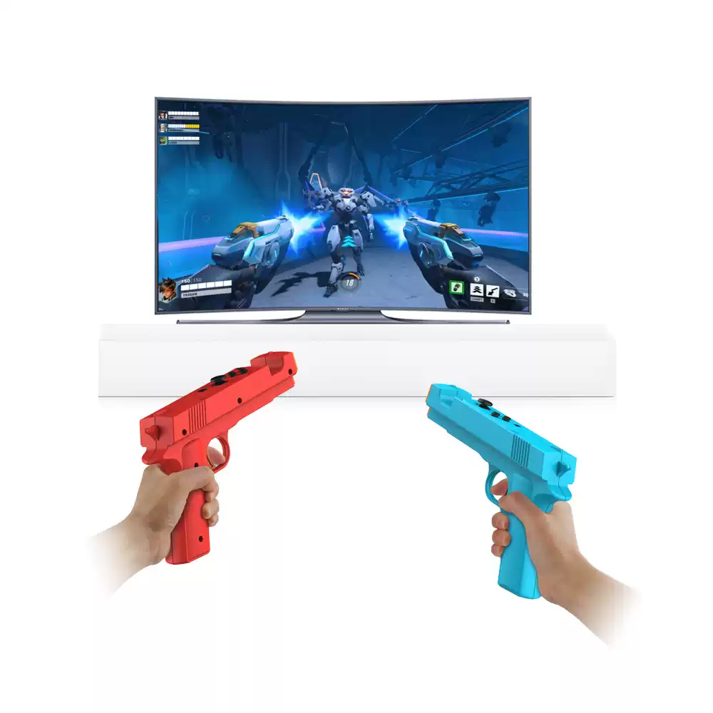 Switch Game Gun, Gun Stock, Motion-Sensing Gun Shooting Motion Controller - Image 2