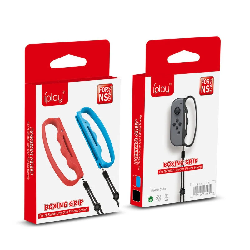 Switch Joy-Con Small Handle Boxing Grip Gamepad Grip with Strap