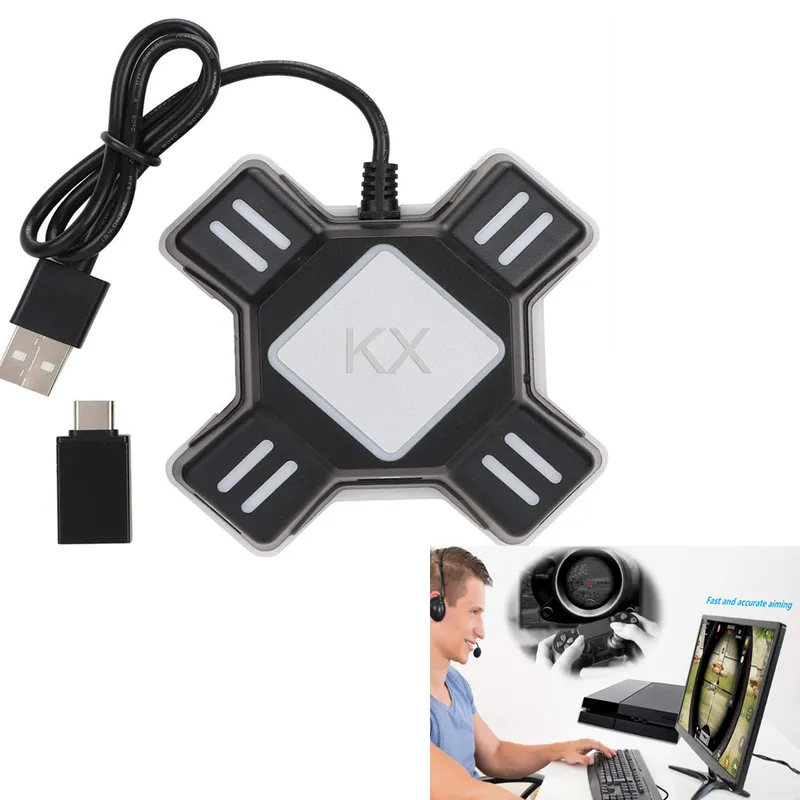 Switch Xbox One PS4 PS3 KX Keyboard and Mouse Adapter Controller Converter - Image 2