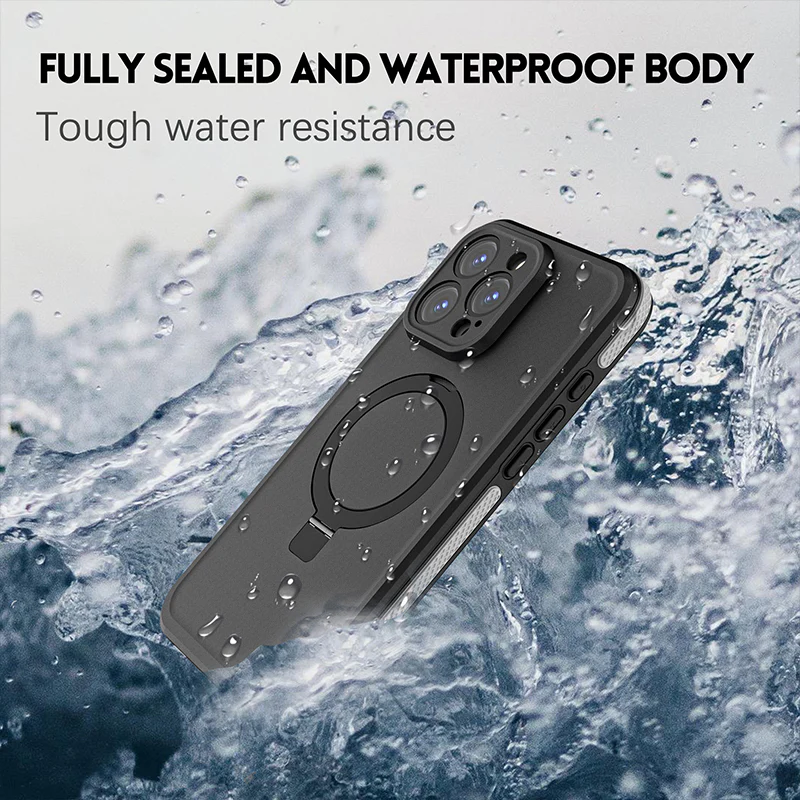 [TB Series][Magsafe Compatible] Apple iPhone 16 / 16 Plus / 16 Pro / 16 Pro Max - Redpepper Full Covered Waterproof Heavy Duty Tough Armor Case - Image 2
