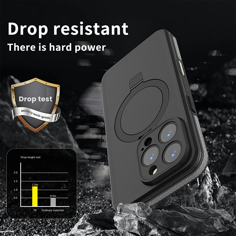 [TB Series][Magsafe Compatible] Apple iPhone 16 / 16 Plus / 16 Pro / 16 Pro Max - Redpepper Full Covered Waterproof Heavy Duty Tough Armor Case - Image 4