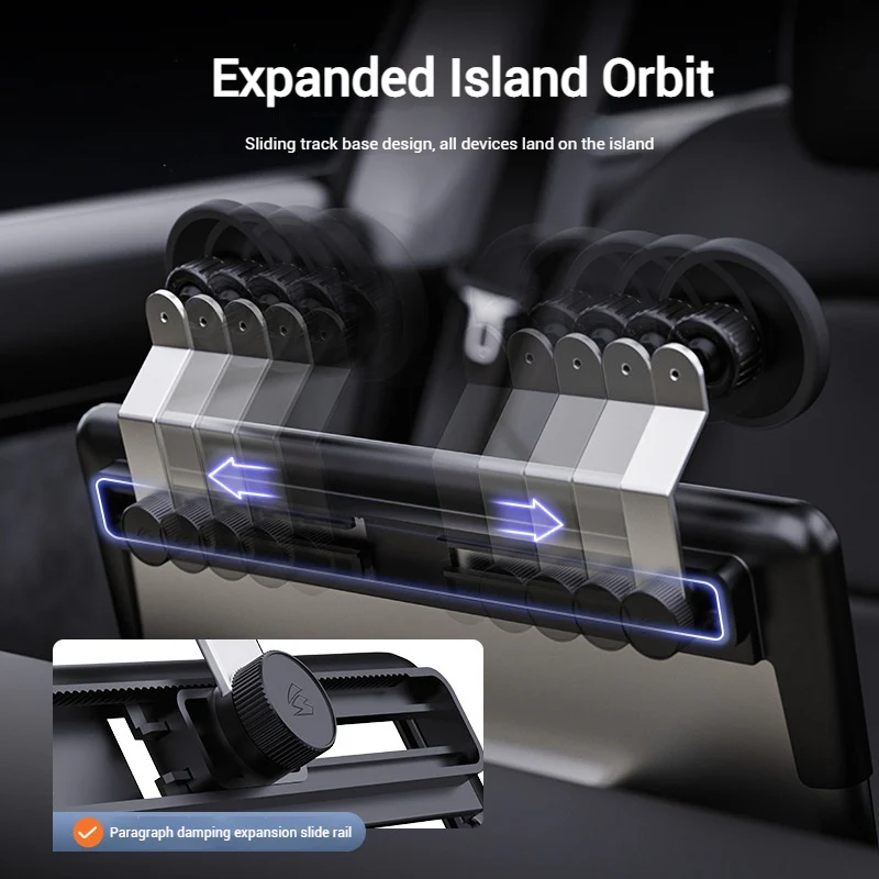 Tesla Car-Specific Model 3/Y For Silicone Magnetic MagSafe Sliding Car Screen Mount - Image 4
