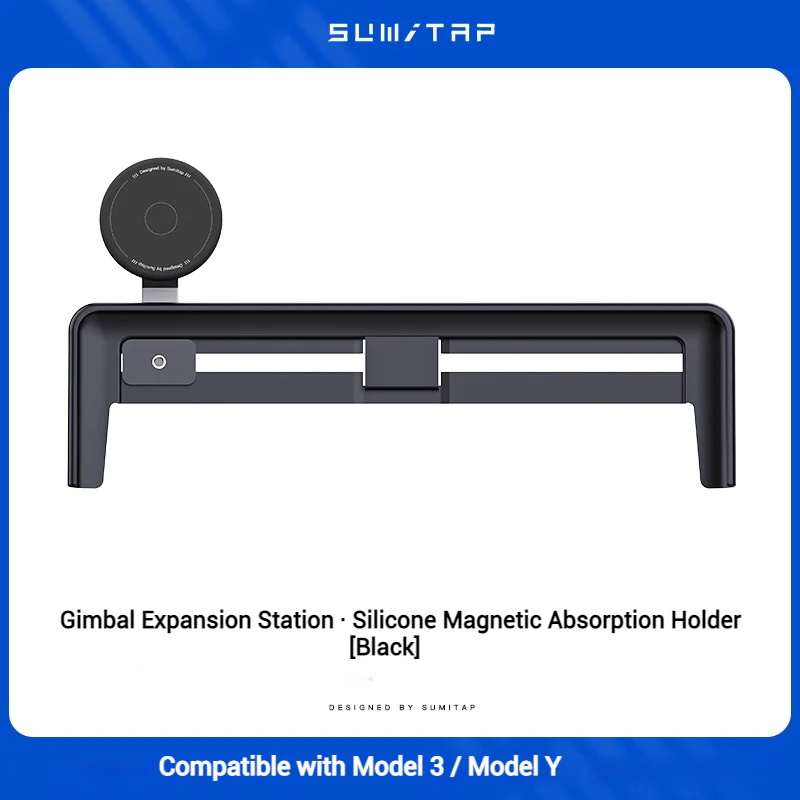 Tesla Car-Specific Model 3/Y For Silicone Magnetic MagSafe Sliding Car Screen Mount - Image 7