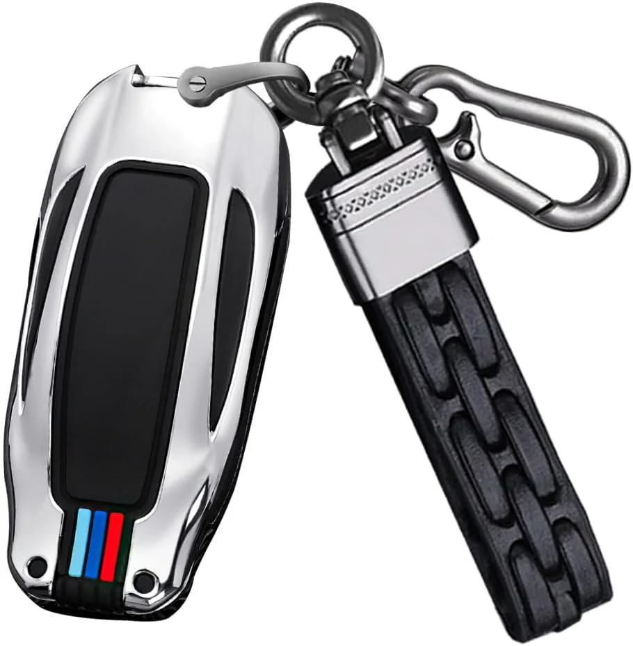 Tesla Metal Car Key Fob Casefor Model X