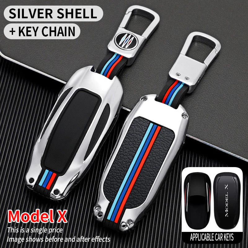 Tesla Metal Car Key Fob Casefor Model X - Image 3