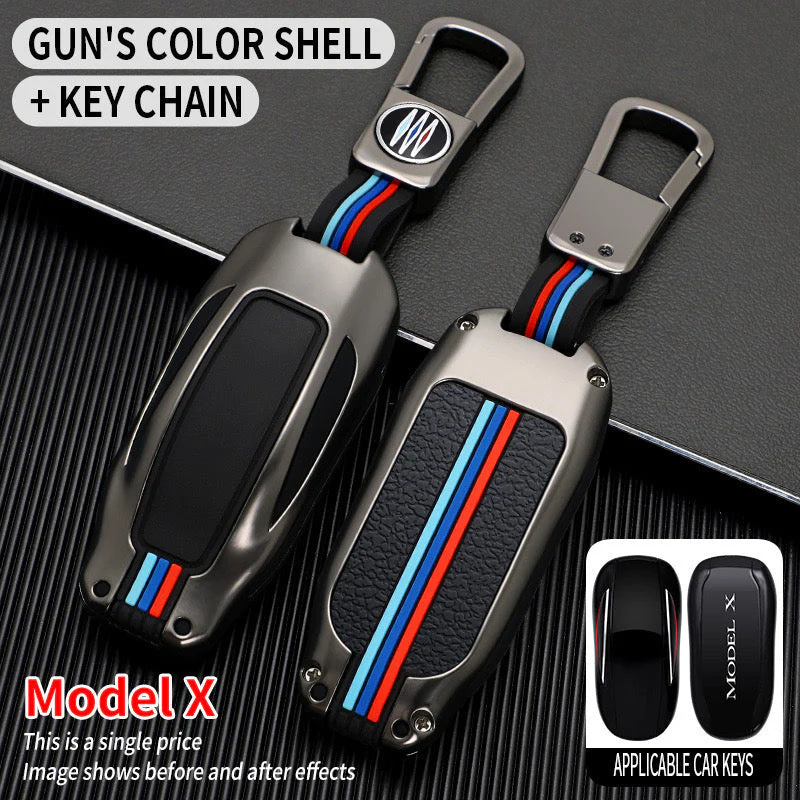 Tesla Metal Car Key Fob Casefor Model X - Image 4