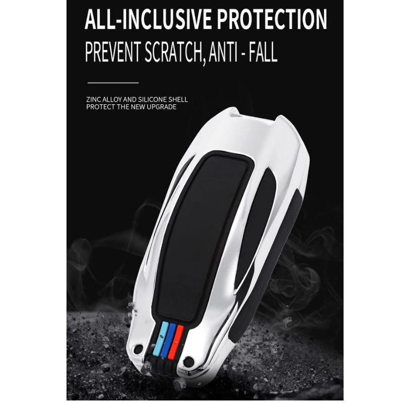Tesla Metal Car Key Fob Casefor Model X - Image 9