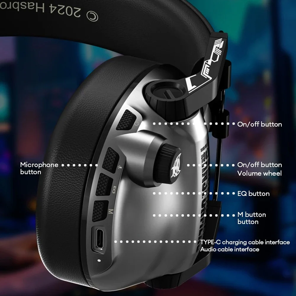 Transformers Over-Ear Wireless Gaming Bluetooth Headset - Image 3