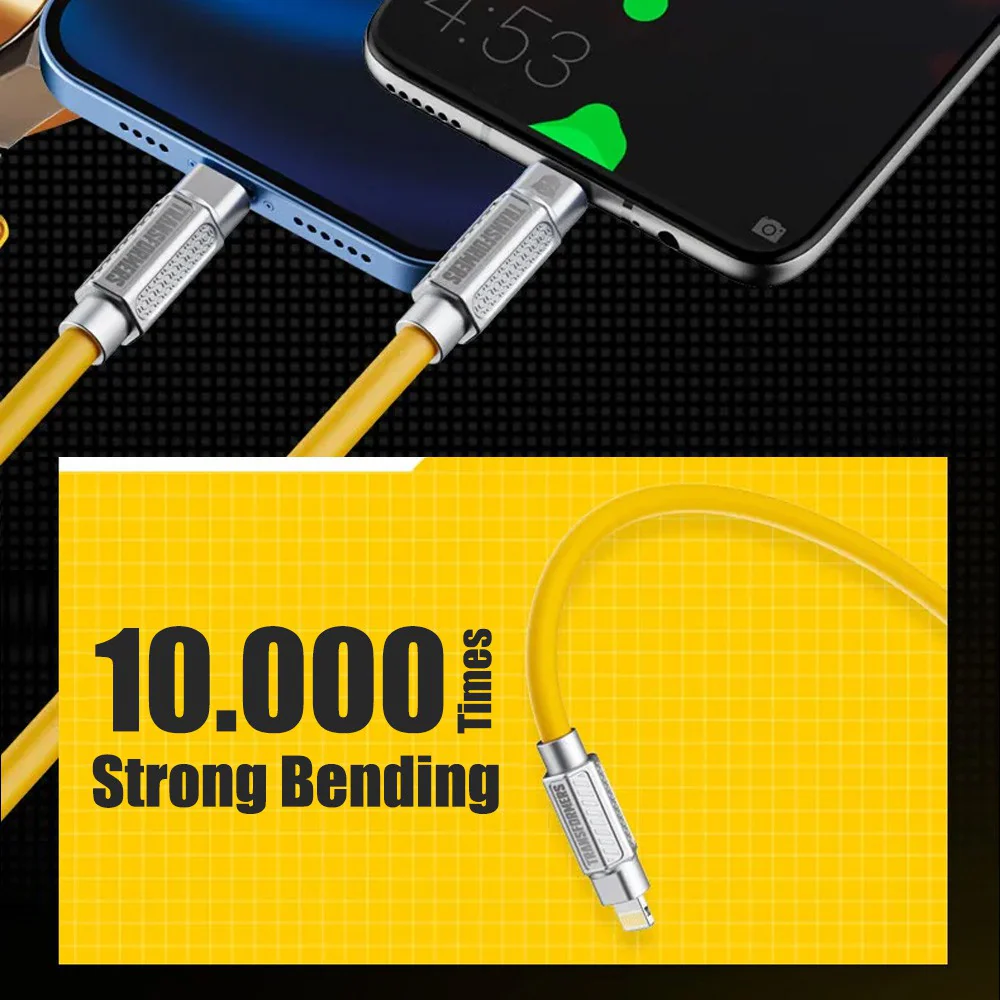 Transformers TF-A02 Lightning Charging Cable 2.4A 1.5M - Image 4