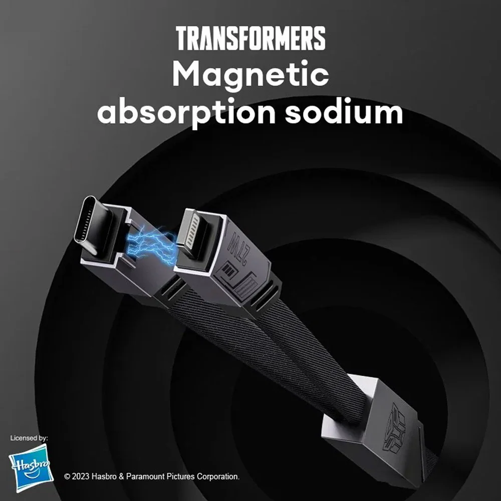 Transformers TF-A09 Braided Two-in-One Magnetic Charging Cable - Image 11