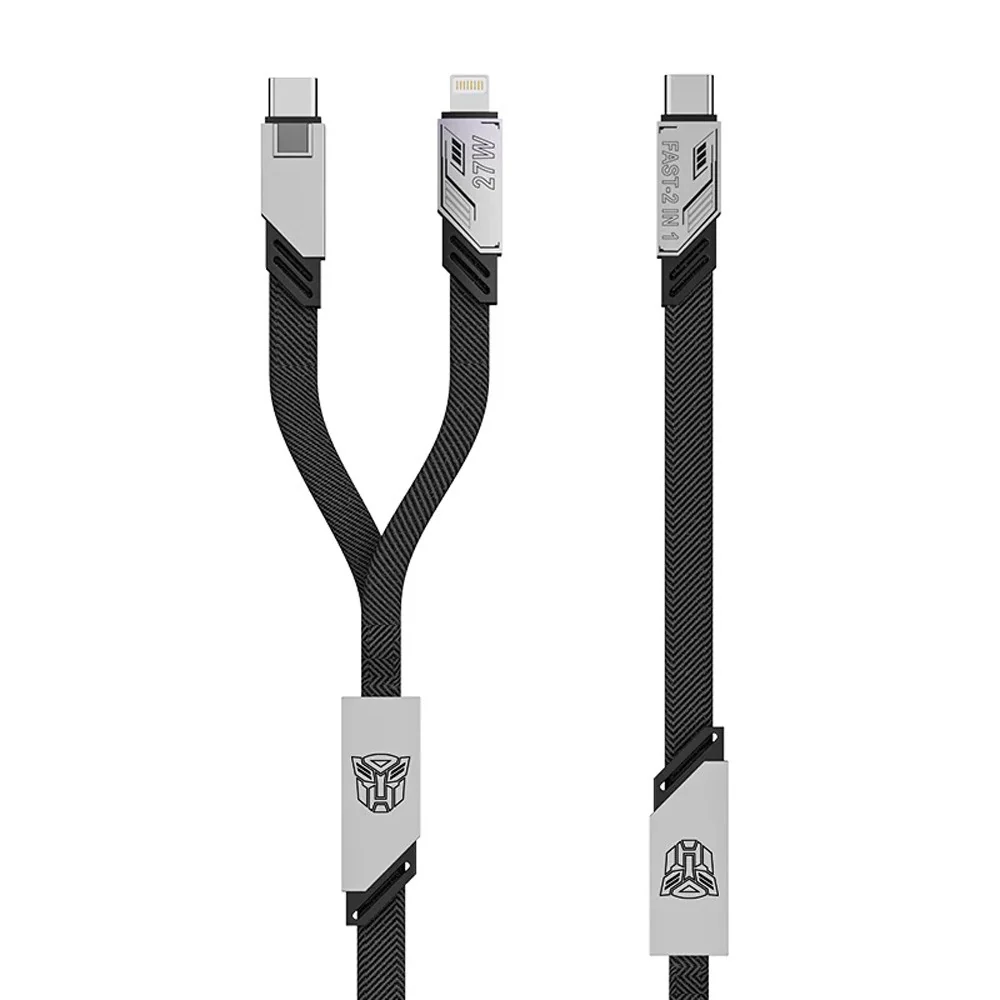 Transformers TF-A09 Braided Two-in-One Magnetic Charging Cable - Image 2